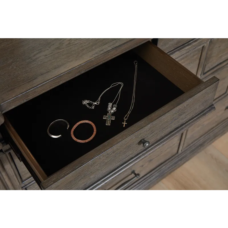 Madison Ridge Brown 10 Drawer Dresser