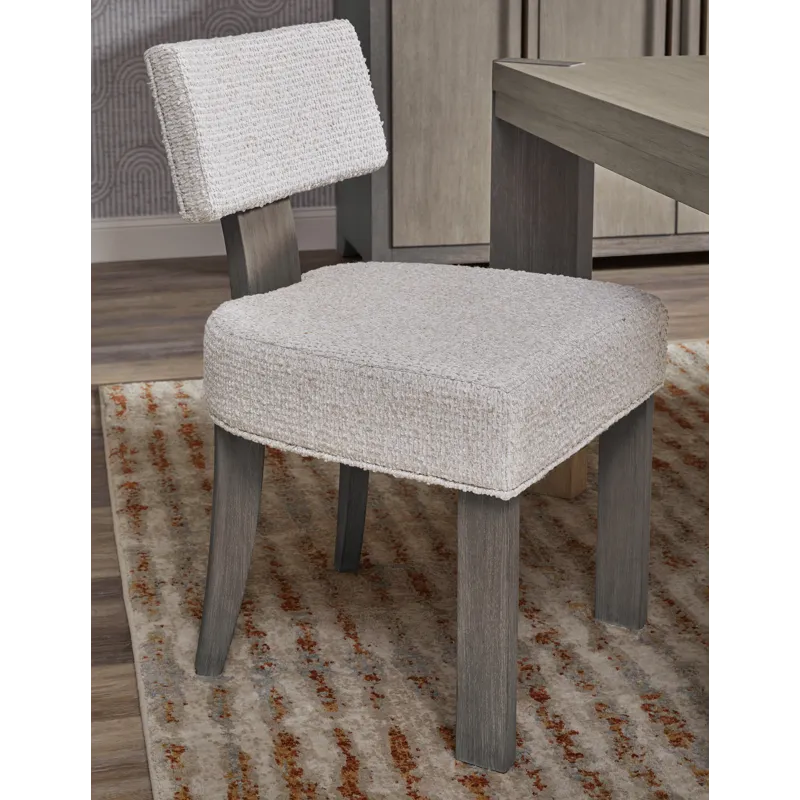 Anderson Park Moose Trail And Frontier Brown Klismos Dining Chair Two Pack