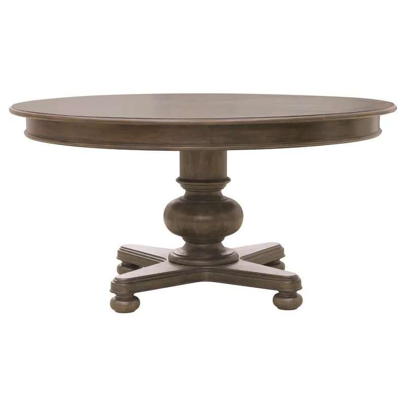 Saddle Creek Timber Brown Round Dining Table