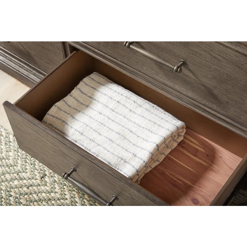 Madison Ridge Brown 14 Drawer Master Chest