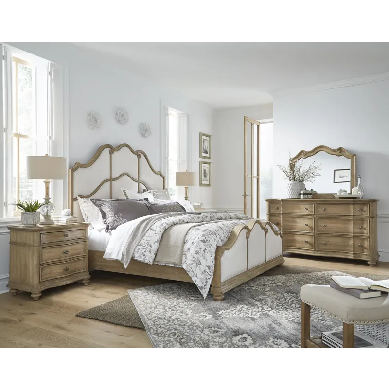 Weston Hills Flax Seed Dresser With Mirror