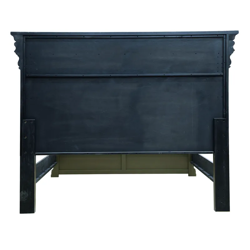 Madison Ridge Brown California King Panel Bed