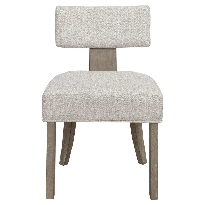 Anderson Park Moose Trail And Frontier Brown Klismos Dining Chair Two Pack