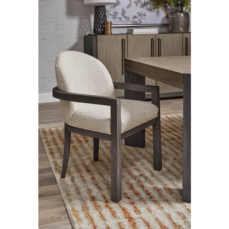 Anderson Park Moose Trail And Frontier Brown Upholstered Host Chair