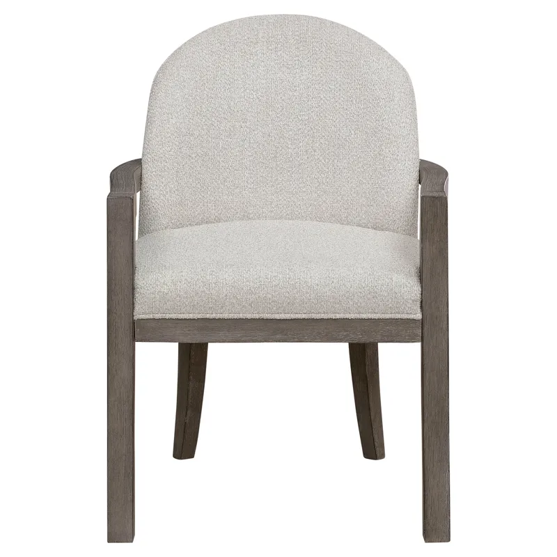Anderson Park Moose Trail And Frontier Brown Upholstered Host Chair