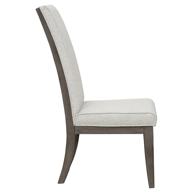 Anderson Park Moose Trail And Frontier Brown Upholstered Side Chair Two Pack