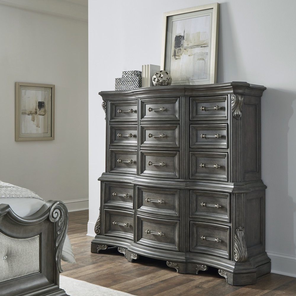 Vivian 6 Drawer Master Chest Base P294127 by Pulaski at Horton's