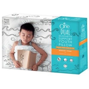 PureCare One Dual Silhouette Support Youth Pillow