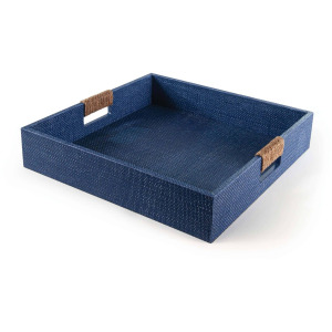 Logia Square Tray Large (Indigo)