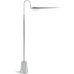 Raven Floor Lamp (Polished Nickel)