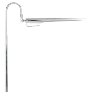 Raven Floor Lamp (Polished Nickel)