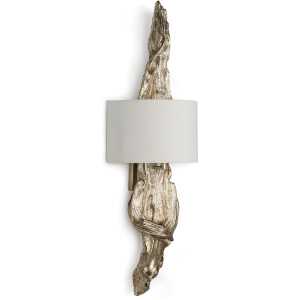 SILVER DRIFTWOOD SCONCE