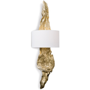 GOLD DRIFTWOOD SCONCE