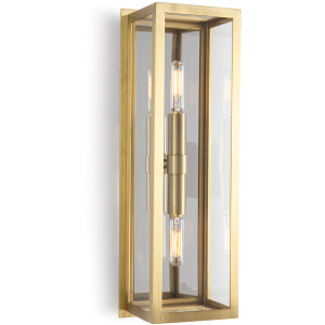 Ritz Sconce (Natural Brass)