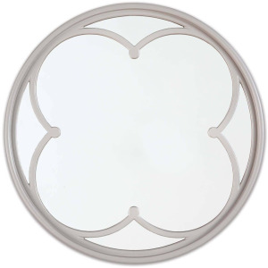 Lula Quatrefoil Mirror Small (Grey)