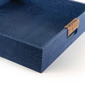 Logia Square Tray Large (Indigo)