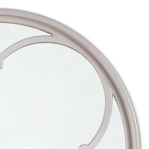 Lula Quatrefoil Mirror Small (Grey)