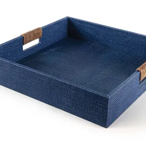 Logia Square Tray Large (Indigo)