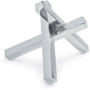 Intersecting Sculpture (Polished Nickel)