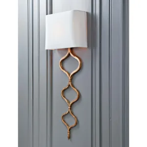 Sinuous Sconce (Gold Leaf)