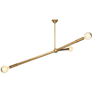 Talon Chandelier (Natural Brass)