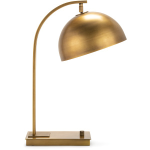 Otto Desk Lamp (Natural Brass)