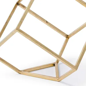 Open Standing Cube (Brass)