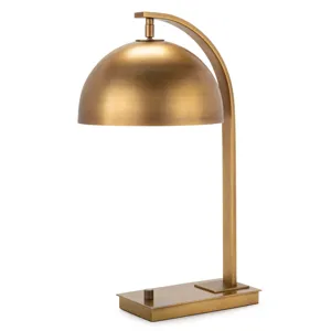 Otto Desk Lamp (Natural Brass)