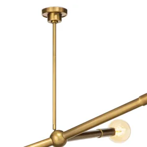 Talon Chandelier (Natural Brass)
