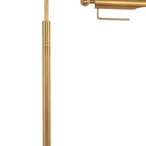 Raven Floor Lamp (Natural Brass)