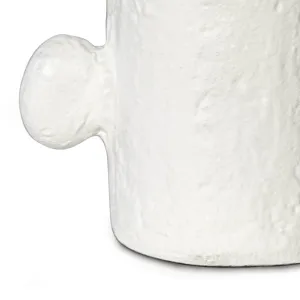 Sanya Metal Vase Large (White)