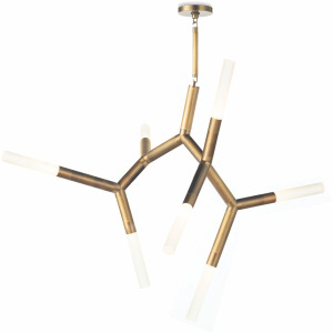 Traveler Chandelier (Natural Brass)