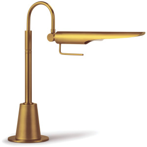 Raven Task Lamp (Natural Brass)