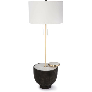 Theo Floor Lamp (Ebony)