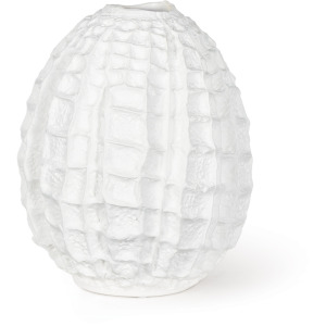 Caspian Ceramic Vase (White)