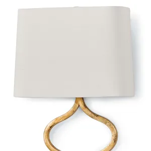 Sinuous Sconce (Gold Leaf)