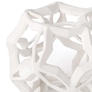 Geometric Star Medium (White)