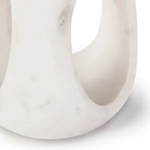 Bruno Marble Sculpture Large (White)