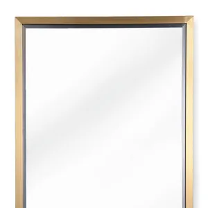 Rectangle Mirror (Natural Brass)