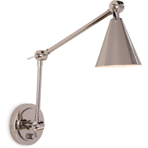 Sal Task Sconce (Polished Nickel)