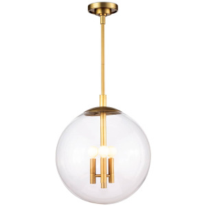 Cafe Pendant Small (Natural Brass)