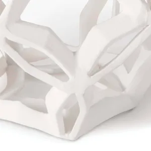 Geometric Star Medium (White)
