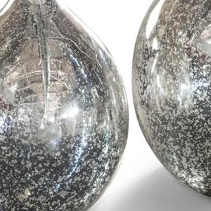 Wine Spheres Set of 3 (Antique Mercury)