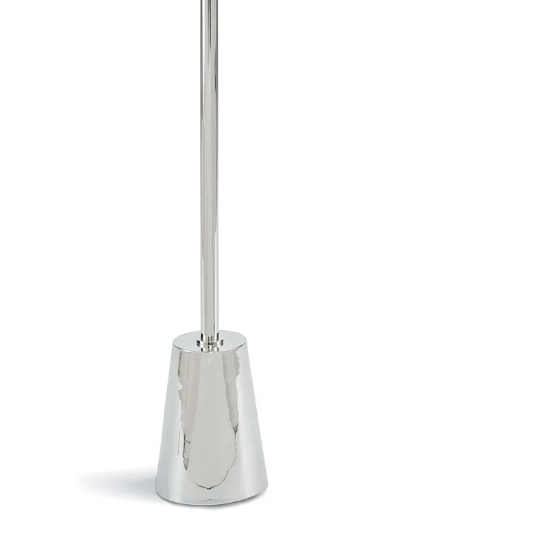 Raven Floor Lamp (Polished Nickel)