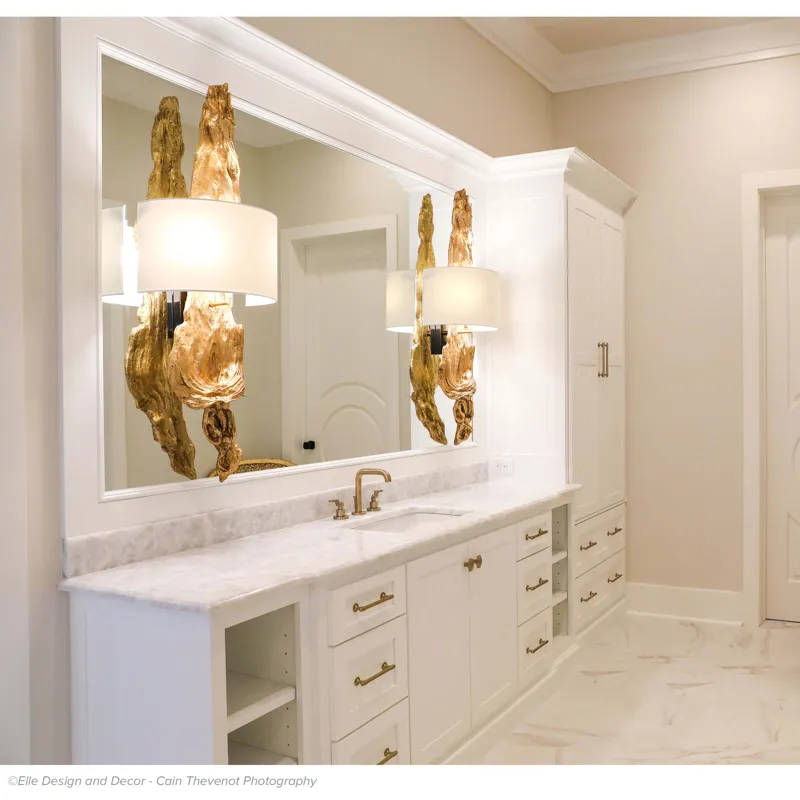 Driftwood Sconce (Antique Gold Leaf)