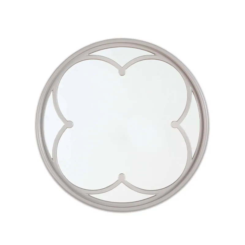 Lula Quatrefoil Mirror Small (Grey)