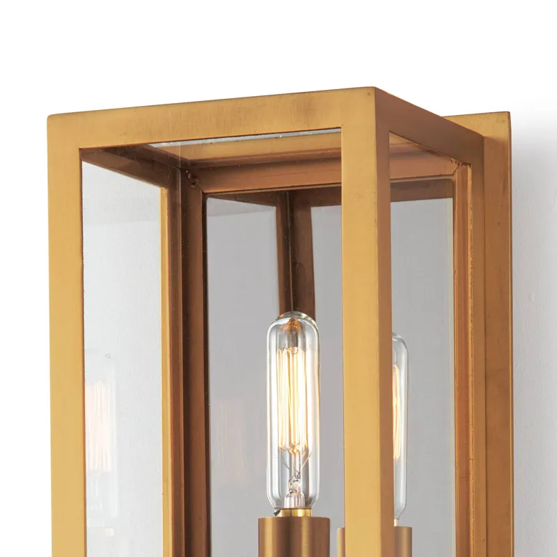Ritz Sconce (Natural Brass)