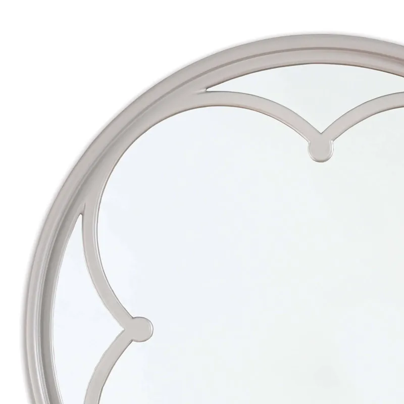 Lula Quatrefoil Mirror Small (Grey)