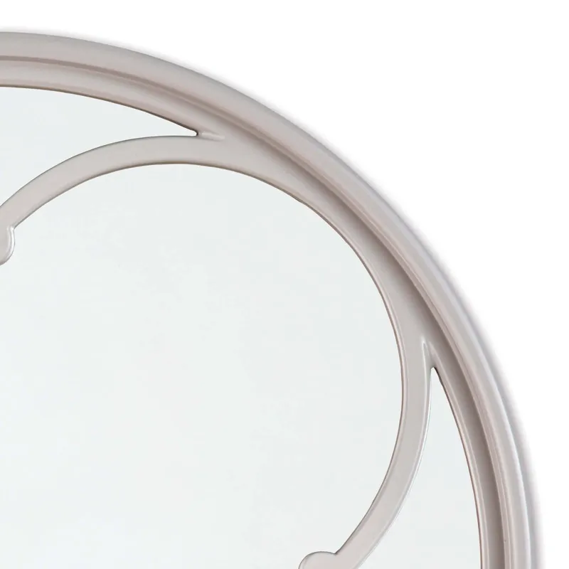 Lula Quatrefoil Mirror Small (Grey)
