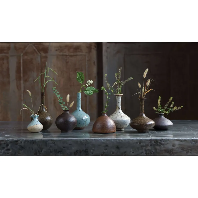 Porcelain Bud Vases (Set of 8)
